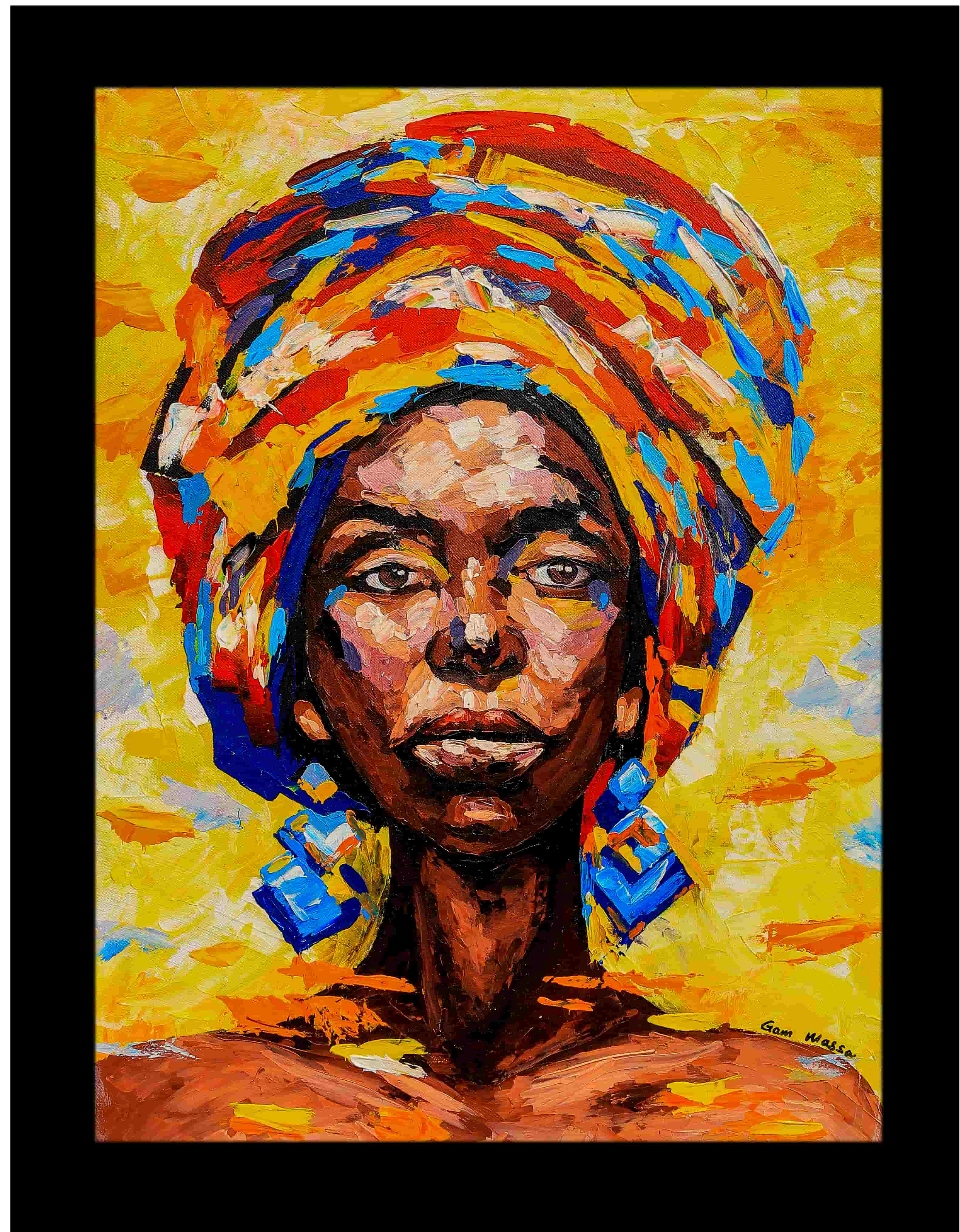 Swathed Woman