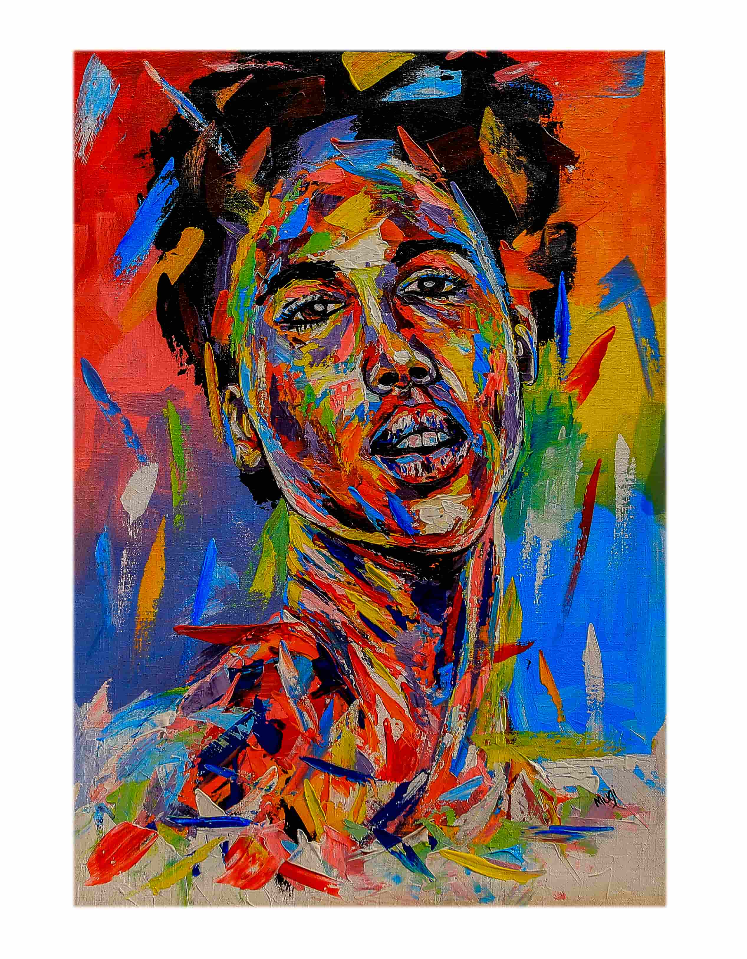 The Girl Painted