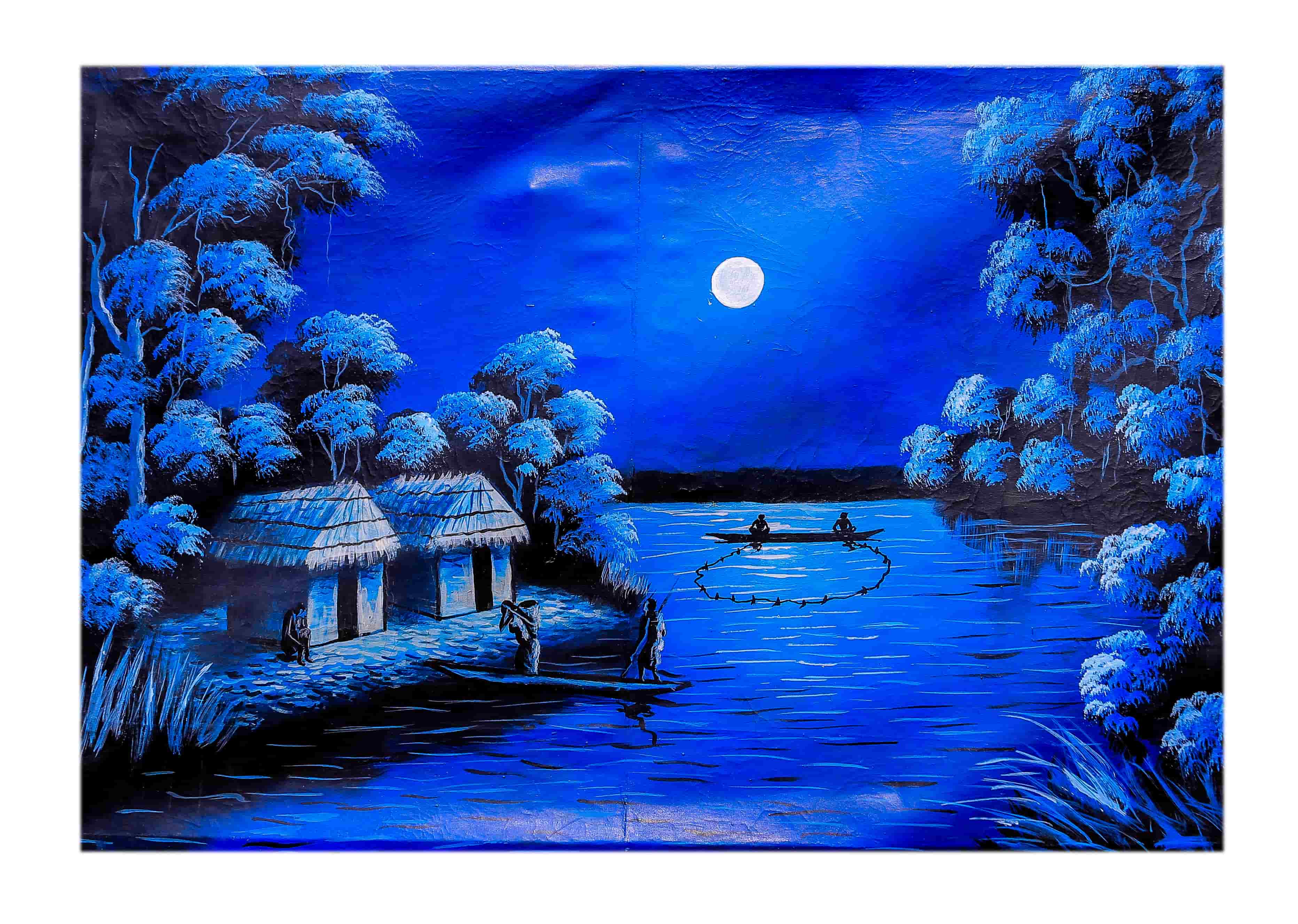 Blue, Over the River
