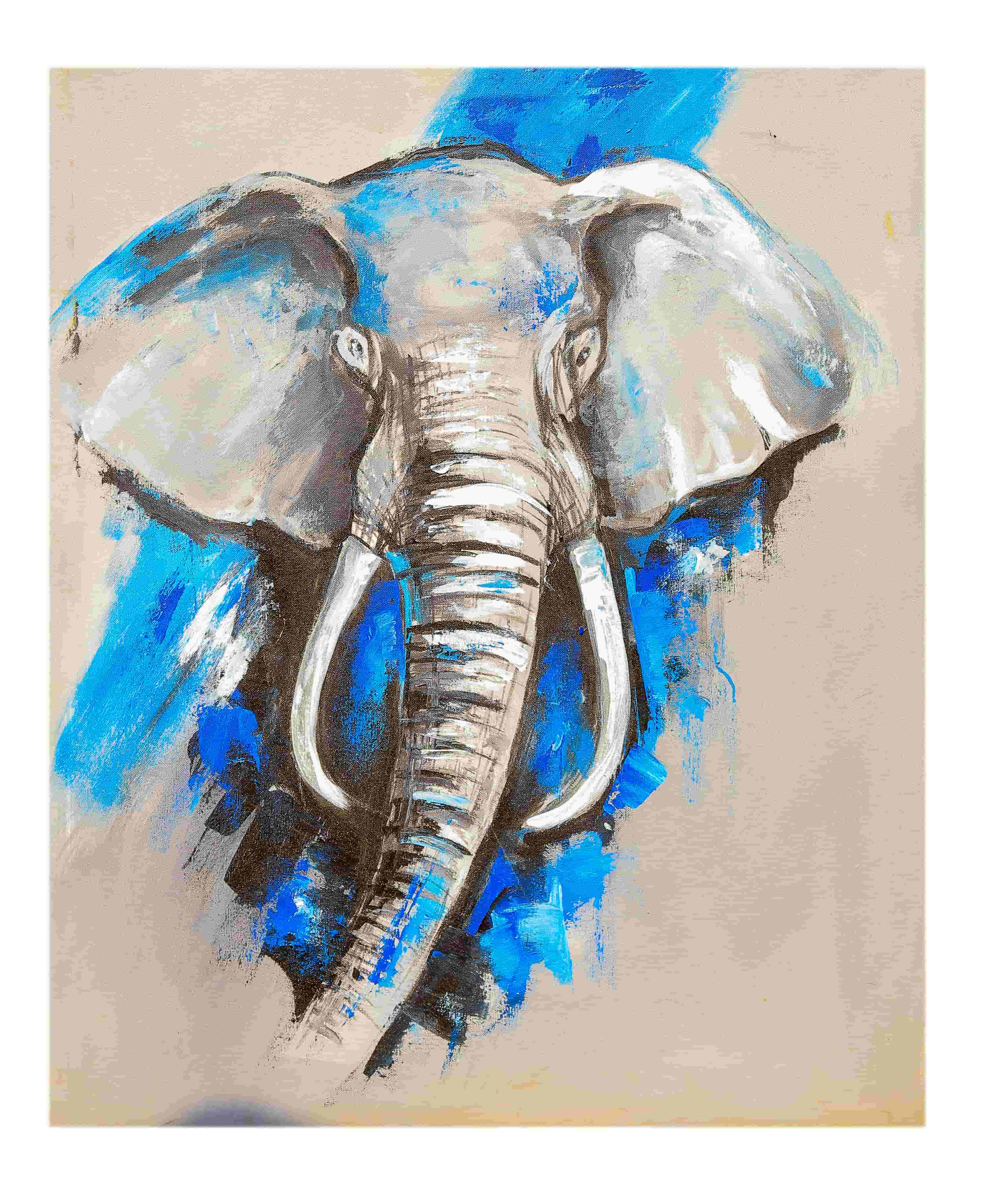 The Elephant in Blue