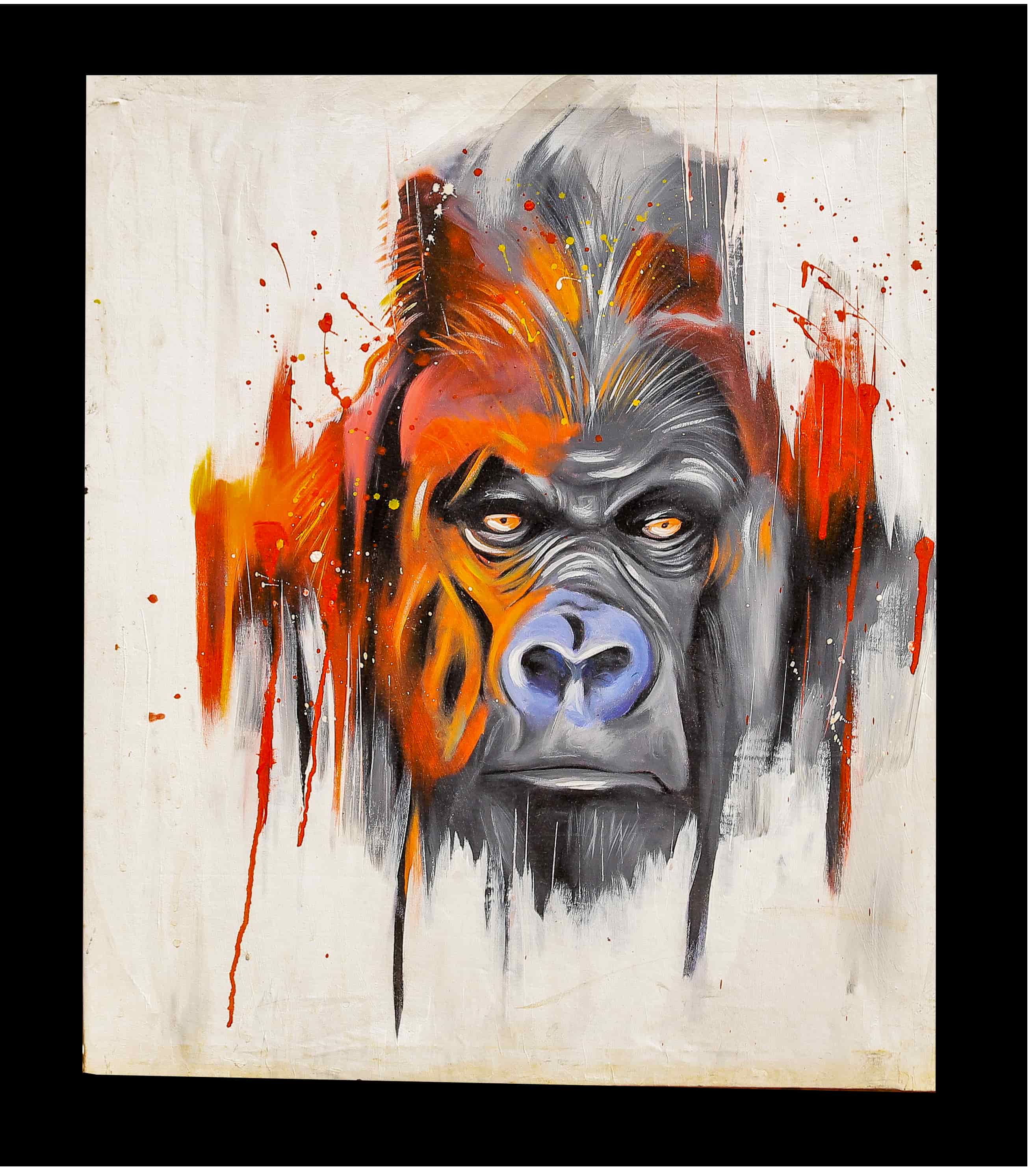 Chimpanzee Repainted
