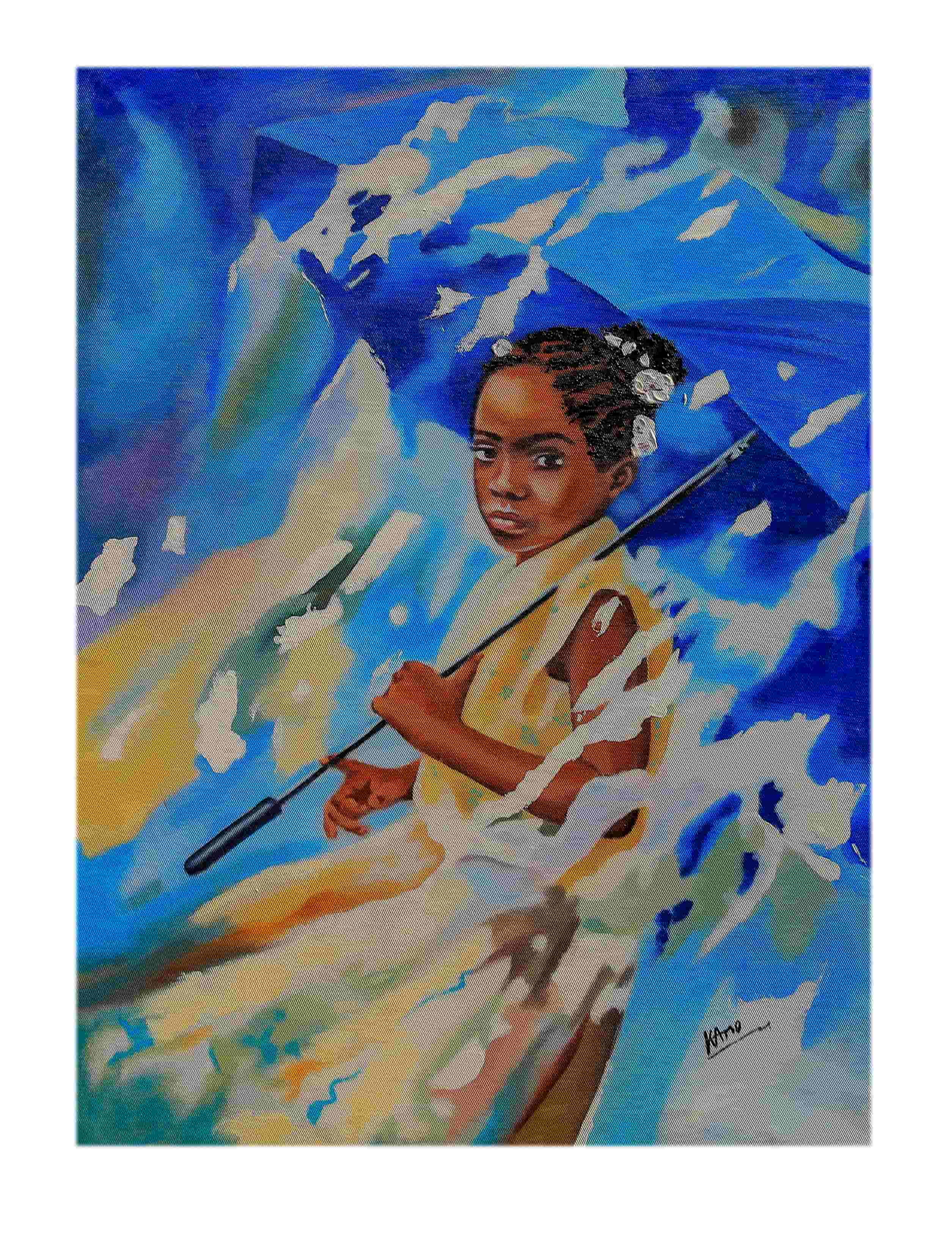 Girl With Umbrella