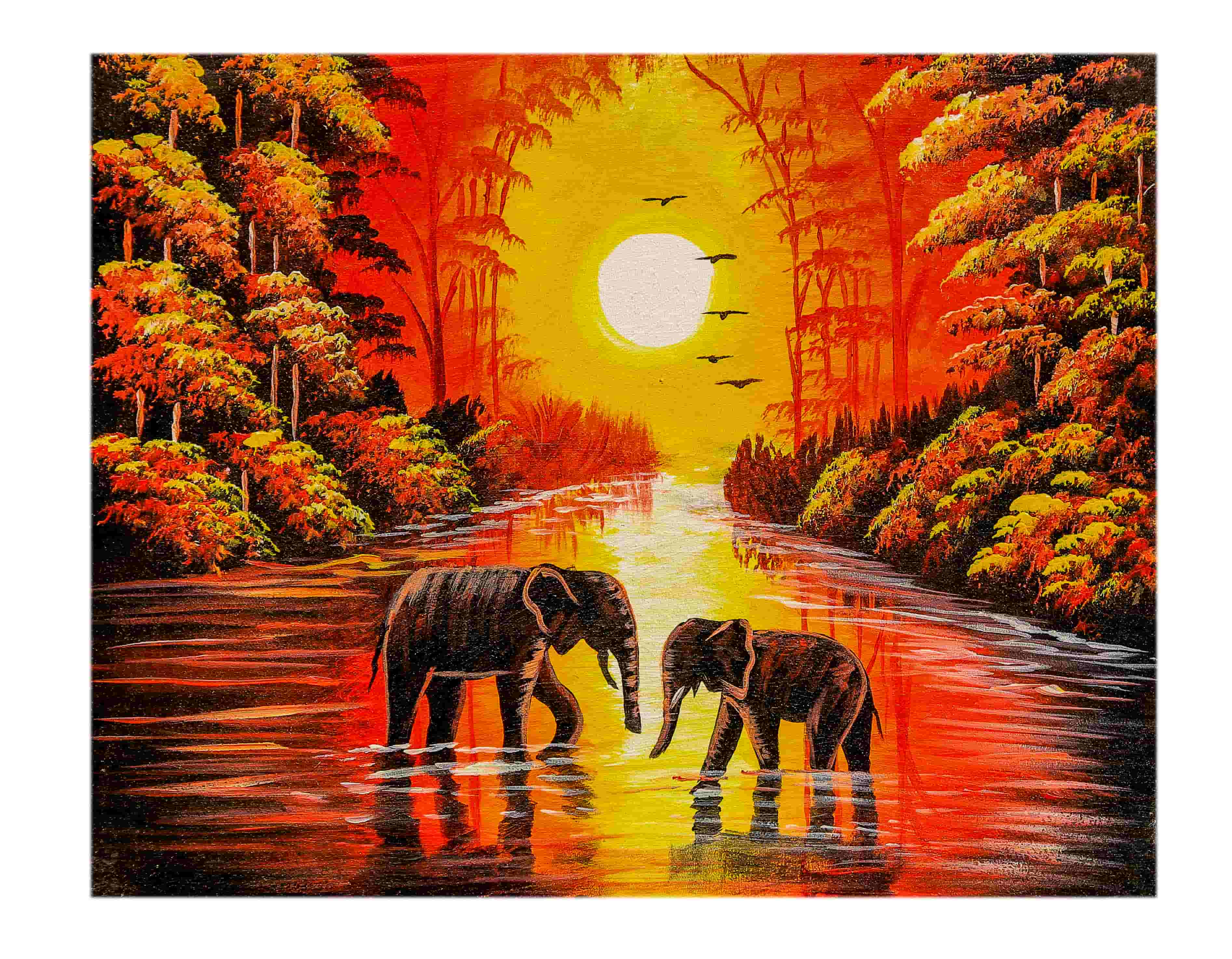 Red, Sun Kissed RIver
