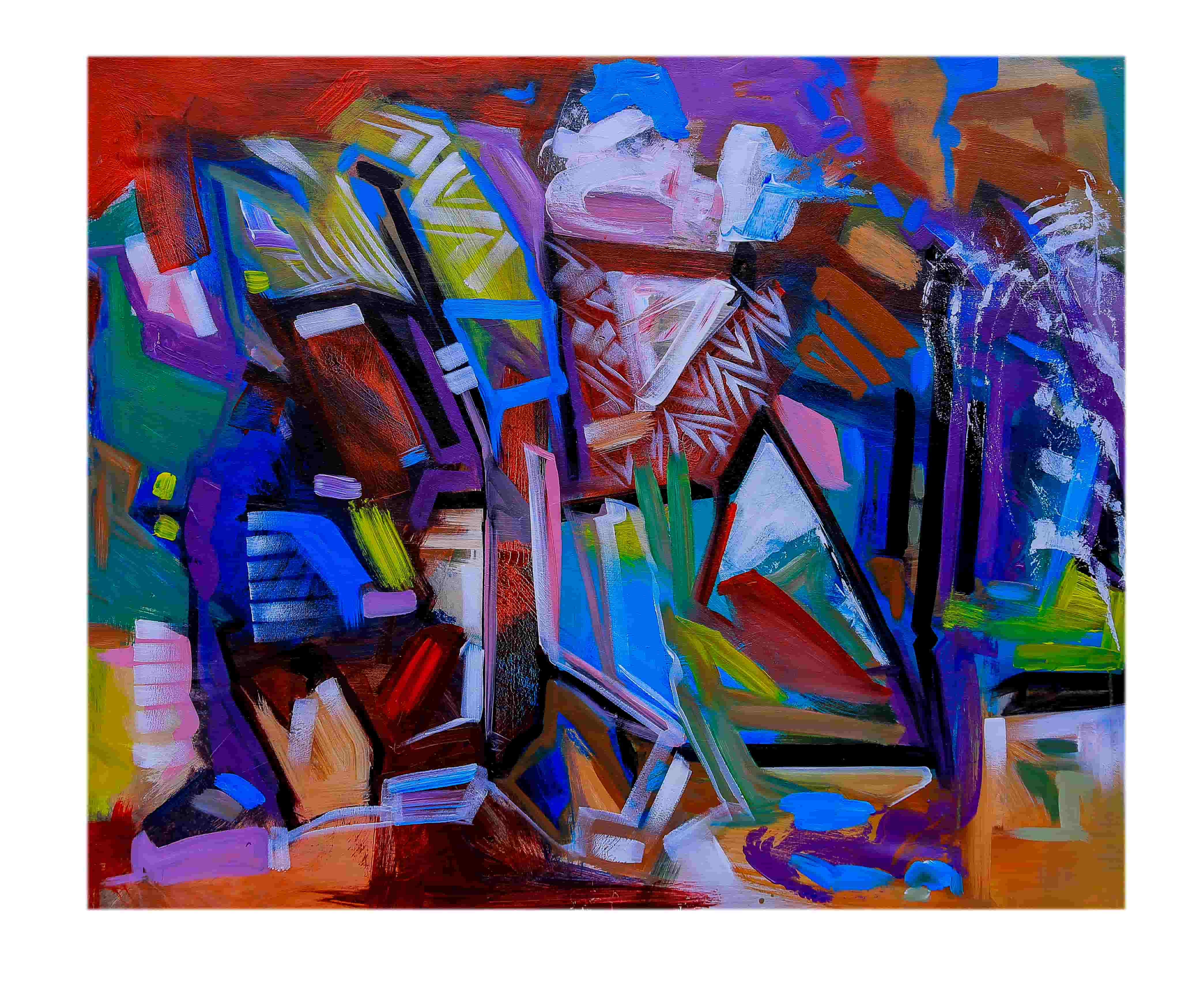 Blue Red Sketches