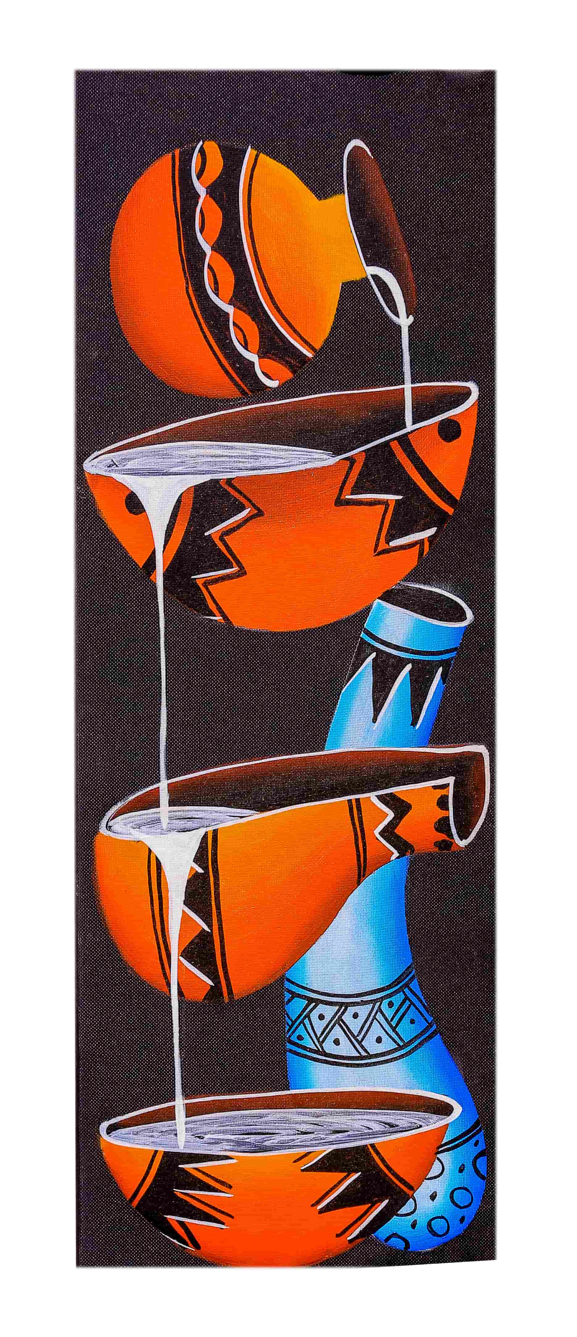 Brown Pots Pour