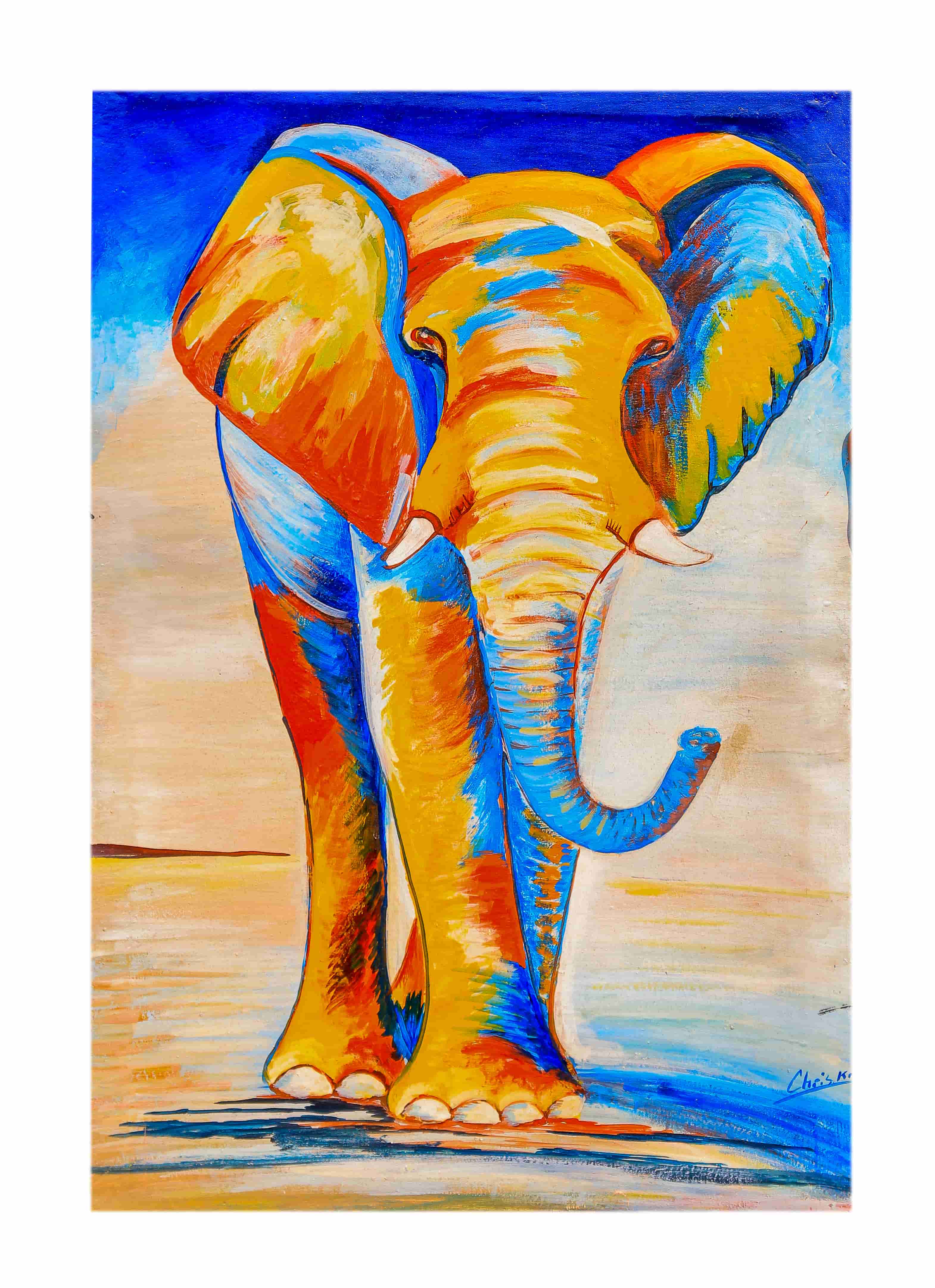 Yellowish Elephant